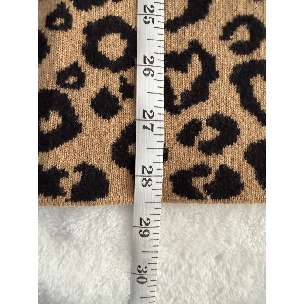 Veronica‎ Beard Bethel 🐆 Leopard Print Wool Pencil Skirt XS Office Siren Luxury